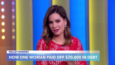 How 1 woman paid off $20K in debt