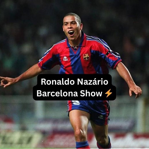 👉 Barcelona Ronaldo Was Unstoppable 🔥 #football #skills #onside #ronaldo