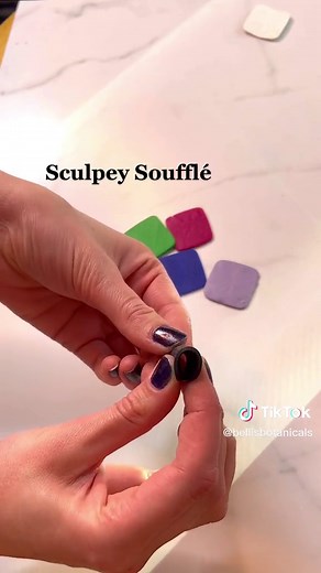 Replying to @crazy.tattooed.mom_91 Sculpey Premo and Sculpey Soufflé are the best I have found so far! Fimo wasnt terrible though! #polymerclay #comparison #sculpey #fimo #craftsmart