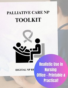 Palliative Care NP Toolkit, Digital PDF for End-of-life Nurse, Hospice, Goals of Care, Symptom Notes, Crisis Forms, Hospice Nurse Forms - Etsy