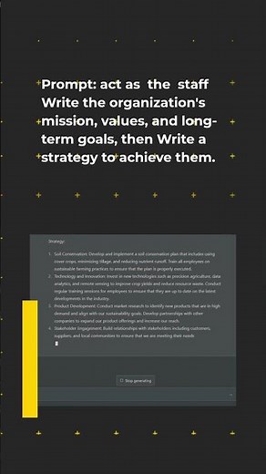 Balanced ScoreCard using ChatGPT