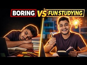 How to Study Without Boring 😴📚 | Easy & Fun Study Tips | GG Brothers