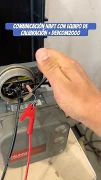 Comunicación HART con Equipo de Calibración + DevCom2000 💪🏼😎 #calibracion #instrumentation