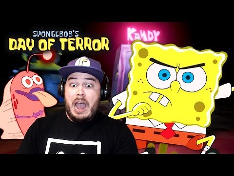 HELP!! I'M TRAPPED IN ROCK BOTTOM!! | Spongebob's Day of Terror (Cartoon Horror Game)