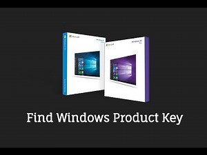 How to Find Windows Product Key [Windows 10/8/7]