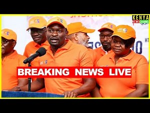 LIVE - ODM Party Big Announcement at Mombasa