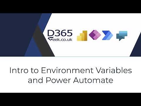 Intro to Environment Variables in Power Automate