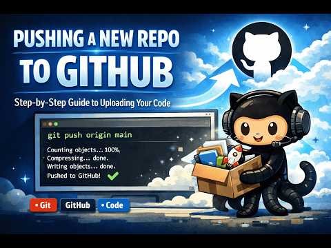 How to Push a New Repository to GitHub | Step-by-Step Git Tutorial #shorts