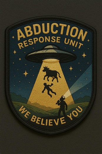 Alien Abduction Response Unit Patch/Iron On Patch/UFO Patch/Area-51 Patch/Paranormal Patch/XFiles Inspired Patch/Government Secrets Patch - Etsy Sverige