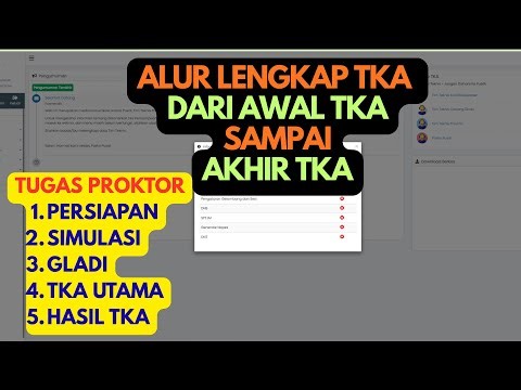 ALUR LENGKAP TKA SD DAN SMP DARI AWAL SAMPAI AKHIR | TANGGAL PENTING, TUGAS OPS & PROKTOR WAJIB TAU
