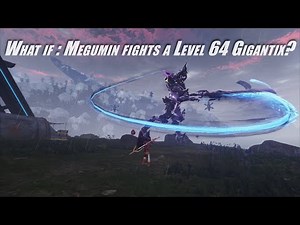 PSO2: NGS - Megumin fights a level 64 Gigantix?