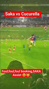 Saka Vs Cucurella arsenal Vs Chelsea #yt #football #arsenal #viral #chears #arteta #shorts #video