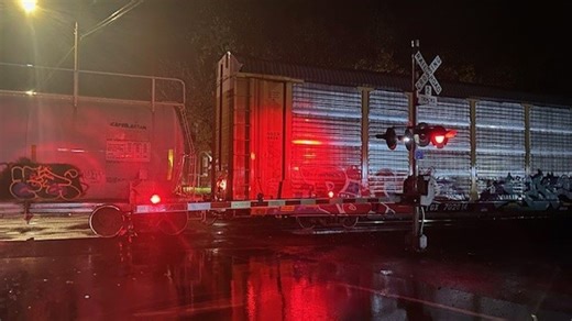 Train collides with empty car in Voorheesville, no injuries reported