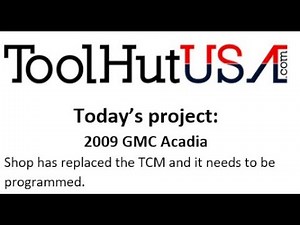 2008 GMC Acadia ECM/TCM Sequence