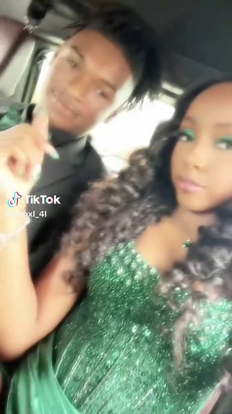 Prom with my ❤️ #prom2k25 #prom #promdress #green