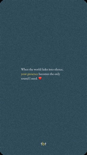 25 reactions | I never believed in clichés—until you. With you,...