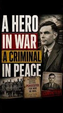 The man who helped crack the Nazi Enigma code was later prosecuted by his own country #shorts