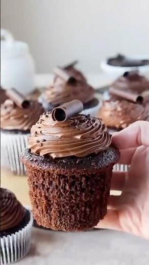 Schokoladen-Muffins 🧁🍫 #food #kuchen #nutella #recipe