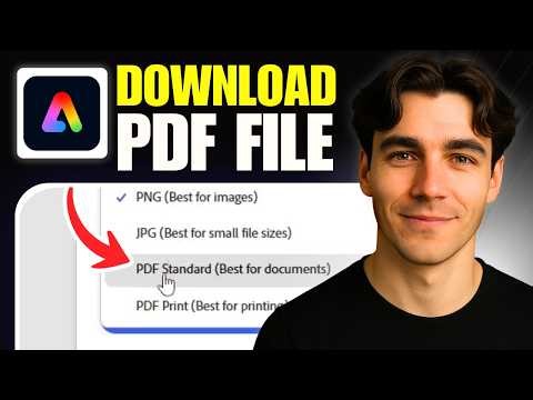 How To Download As A PDF File In Adobe Express (Tutorial 2026)