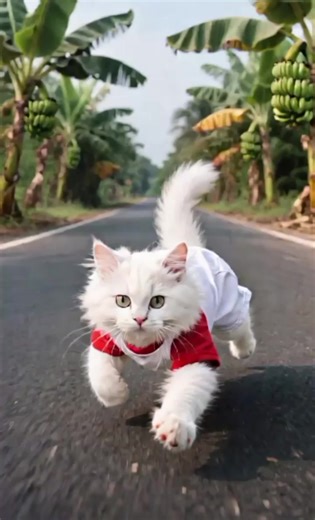 Naughty kitty## 🐱🍌 | Ai Cat Boo