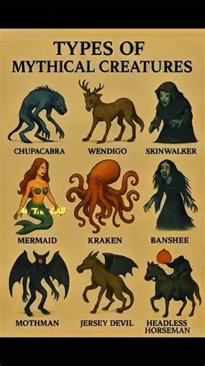 MYTHICAL CREATURE 👽 #part3