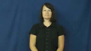 Watch how to sign 'reticent' in American Sign Language.