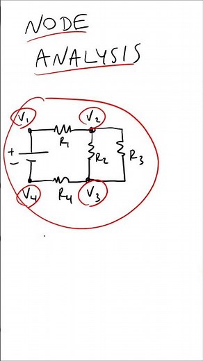 Node Analysis (Circuit Short 20)