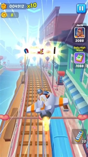 Subway Surfers Endless Chase – Smooth Gameplay 90 #gaming #shorts