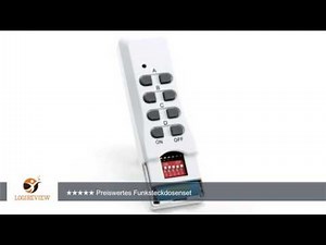 HEITECH - Funksteckdosen-Set (3+1) für den Innenbereich (Indoor)- inklusive 1x Fernbedienung für