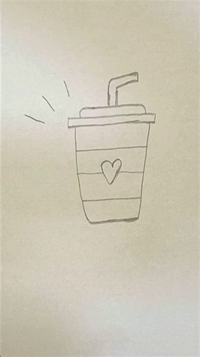 How to drawing cup