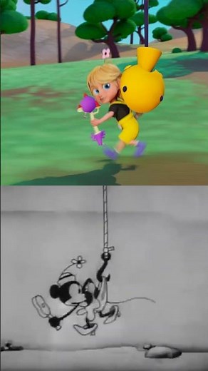 Mickey Mouse turns into Adley!! Steamboat Willie Original