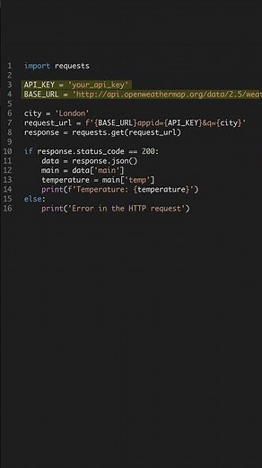 Python Weather App Tutorial