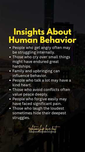 2.3K views · 32 reactions | Insights About Human Behavior | Relation & Love Fact | Facebook