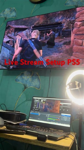 PS5 Live Stream Setup