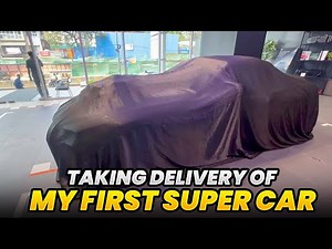 Vlog 7: Taking Delivery of My First Supercar! Stock Burner 🚗