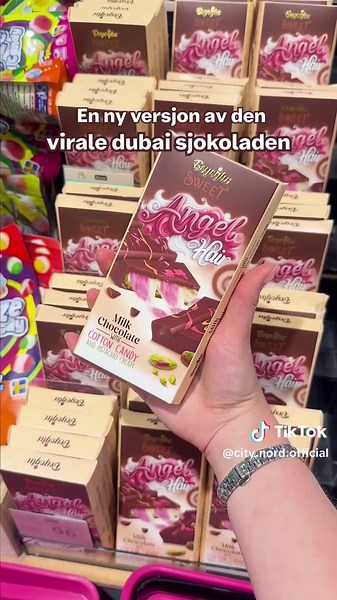 Smak på den nye versjonen av Dubai-sjokolade!