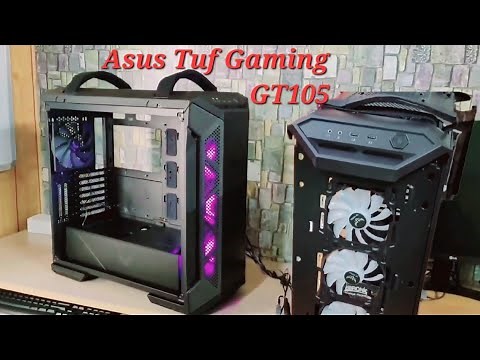 Asus tuf gaming gt501 Mid-Tower Computer Case Unboxing And Full Review