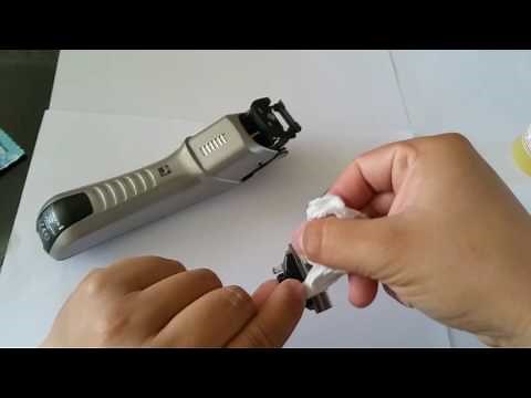How to clean and lubricate Remington cordless hair clipper