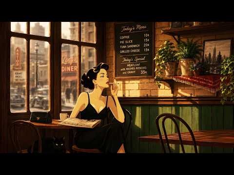 1940s Jazz Radio ☕ Vintage New York Café Music | Relax, Study & Work 24/7