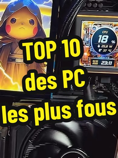 voici un top 10 des PC gaming les plus fous que l'on peut voir sur Tik Tok . cette chaîne est dédiée au PC gaming ou performance pour Windows 11 et bientôt Windows 12, réglage et performance pour carte nvidia RTX RAM SSD, Intel et AMD. pour les gamers et les gameuses en manque de FPS. #gaming #performance #pcgaming #pc #performances
