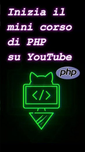 Mini Corso di programmazione PHP per principianti