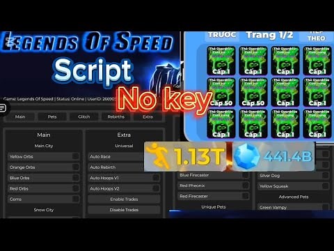 [OP⚡] legends of speed script | inf pet | and more...