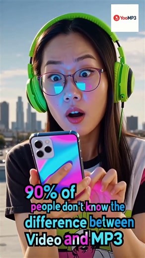 Video vs MP3 Audio – Which Uses More Data? 🤯 #shorts