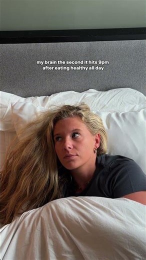 My Brain The Second It Hits 9PM After Eating Healthy All Day 🧠🍰