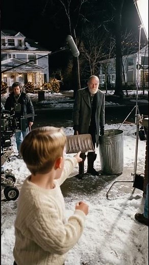 Behind the Scenes of a Classic Movie Set! Home Alone Behind the Scene #homealone #christmas
