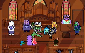 Deltarune汉化版前四章，但是把所有音乐全部随机打乱（第四章#1）