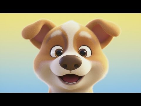 Cute Puppy Lost His Bone 😲 | Fun 3D Cartoon for Kids