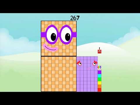 Numberblocks 261 to 280 Counting 261–280 for Kids Learn Big Numbers & Fun Addition Practice