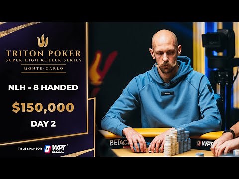 $150K NLH - Event #12 Day 2 | Triton Poker Series Monte-Carlo 2024