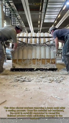 Amazing Mold Release Process! #Manufacturing #Factory #Engineering